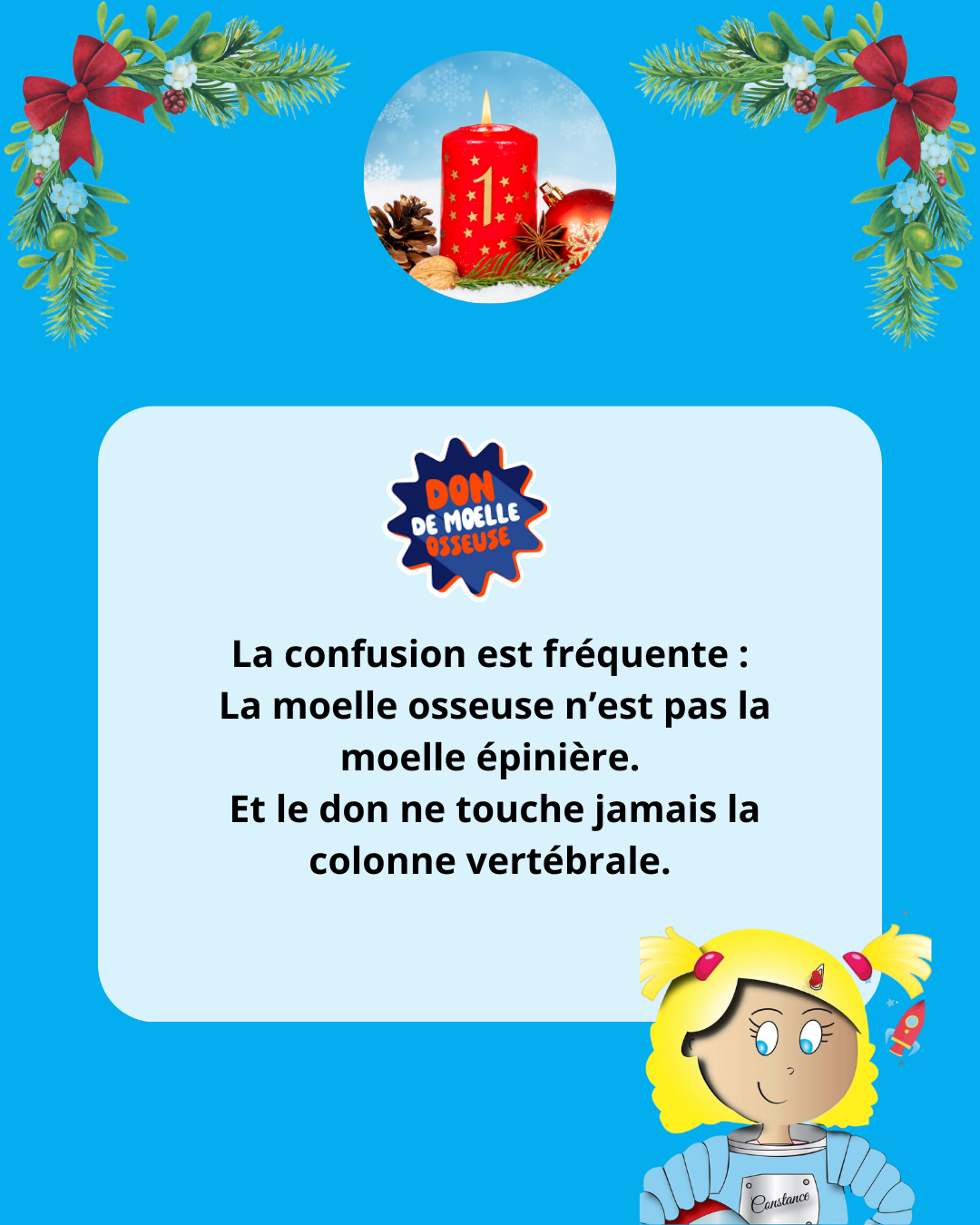 1 décembre - Calendrier de l'avent des dons de vies